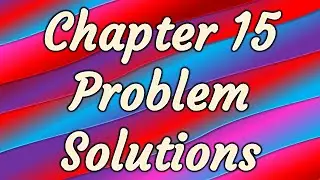 🌟Some CH15 (oscillations) Problem Solutions for Halliday, Resnick, Walker Fundamentals of Physics