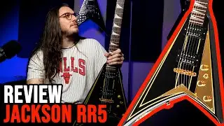 Лучший образец MJ Line | Jackson RR5 2008, черный с золотой полоской
