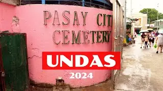 Pasay City Cemetery (TRAMO) - Extensive Walking Tour | UNDAS 2024  🇵🇭