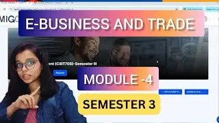 Module-4  Answer Key 🔥| E-Business And Trade | Amity online MBA Sem3 2025