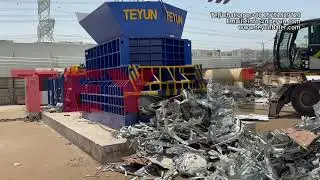 Teyun 800 tons container shear arrived in India, completed installation and trial!