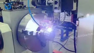 Automatic TIG weld pipe to pipe circular seam automatic welding equipment