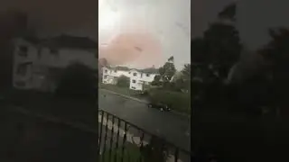 Graphic footage  ottawa tornado