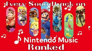 Every Soundtrack on Nintendo Music Ranked