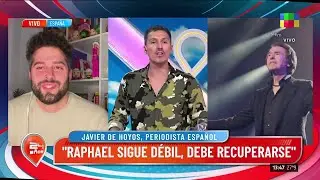 🔴 El delicado estado de salud de Raphael: le diagnosticaron un linfoma cerebral