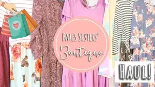 BATES SISTERS&rsquo; BOUTIQUE HAUL! | Katlyn Grace