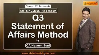 Q3 Statement of Affairs Method