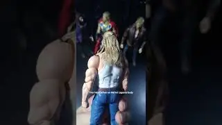 Thor Head w/hair on Marvel Legends body