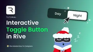 How to Build an Interactive Toggle Button in Rive #rive #rivetutorial