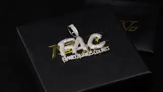 Family Always Counts Pendent White Gold