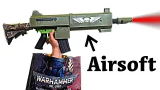 3D Print a BATTLE-READY Airsoft Lasgun! | Warhammer 40k | Guardsman Cosplay