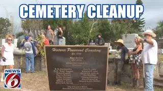 Volunteers come together to revive Daytona&rsquo;s historic Pinewood Cemetery