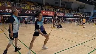 2024清晨盃 65歲父子女甲組雙打四強 北極星 王偉健王齊碩 vs 長春聚達創投 洪智賢洪金土