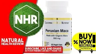 California Gold Nutrition, Peruvian Maca, Organic Root, 500 mg, 90 Veggie Caps