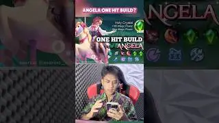 Angela build one hit?? Reall or cake??😱 #mobilelegends #mlbb #shorts