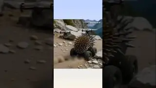 Spiky Hedgehog Drone in Real Action!