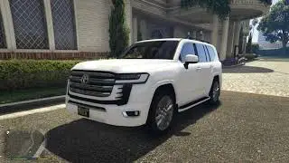 Toyota Land Cruiser 300 2022 GTA 5 MODS (Add-on)