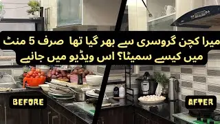 👉 Пополнение запасов продуктов и организация кухни | Чистота, спокойствие и удовлетворение ✨