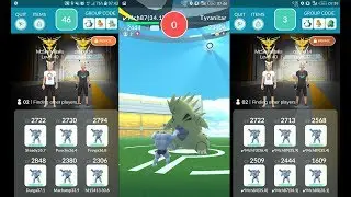 Pokemon Go - Tyranitar Raid Duo Challenge