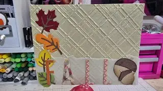Autumn Archives & Falling Leaves by Kelly Bangs for Spellbinders 