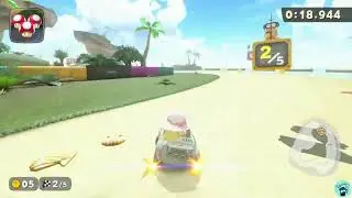 Koopa Troopa Beach (Shroomless BKT/WR) - 1:33.514 (Meta Only)