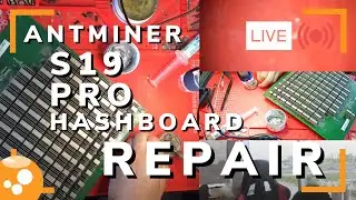 Antminer S19 Pro Temperature Sensor Repair - Bitcoin ASIC Miner Repair LIVE - 003