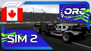 F1 2021 / F1 Esport / Kanada / SIM 2 / ORC / bis Runde 19