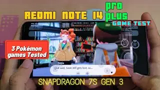 Pok&eacute;mon Games Tested on REDMI NOTE 14 PRO PLUS (SUYU EMULATOR)