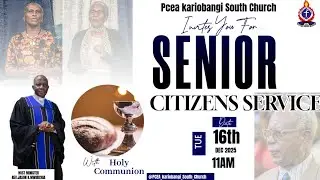 Welcome To Our Senior Citizens Service. |16.12.2025