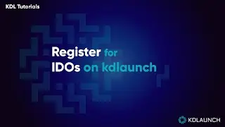How to register for an IDO on KDLaunch