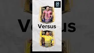 TOTS 99 MESSI VERSUS C.RONALDO | #shorts #messi #ronaldo #eafcmobile
