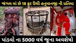જાંબુઘોડા ના જંગલ વિસ્તારમાં 18 ફુટ ઉંચી હનુમાનજી ની પ્રતિમા | Zand Hanuman | Jambughoda Vlogs