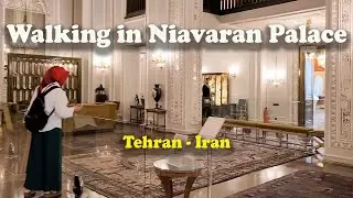 Walking in Niavaran Palace Complex - Tehran - Iran