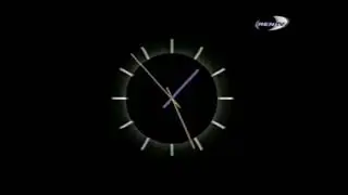 Часы REN-TV 1997-1999 без фона с музыкой 2011-2014