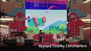 Minuet saat dibawakan oleh Reynard Timothy Christiantoro