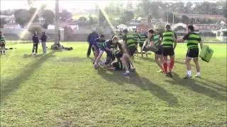 Stellenbosch Rugbyacademy:Oom Piet Faasen evasion and rugby rucking drill