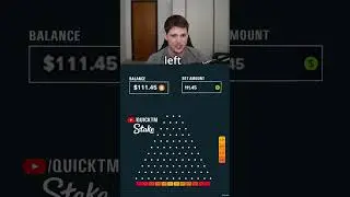 Dropping 100$ Plinko Balls Huge Loss #stake #plinko #bigbets #loss