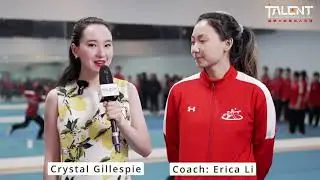 Erica Li - Coach of Wayland Li Martial Arts - 2023 Ontario Winter Games