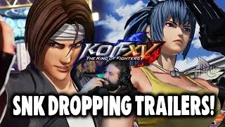 SNK Just Dropped The KOF XV Trailer! | KOF XV Reveal Trailer Reaction!