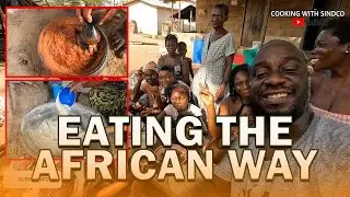 We prepared the MOST delicious food in Volta region !! Eating the AFRICAN WAY !! West Africa