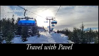 Day of snowboarding in the best Czech Ski resort, Špindlerův Mlýn -Snowboarding ve Špindlerově Mlýně