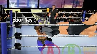 Andre the Giant hits the 619 on Rey Mysterio WR3D