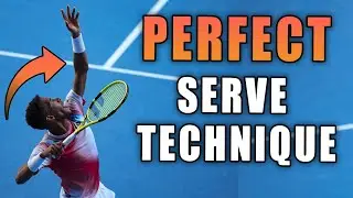 Felix Auger-Aliassime - Perfect Your Serve Technique (Pro Tennis Serve Presentation)