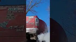-8&deg;F Cummins cold start.#builtcummins  #cummins#dodge#builtnotbought