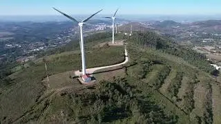Igreja Nova Wind Farm, Mafra, Portugal