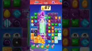 Candy Crush Soda Saga | ASMR 🎮 |SUPER HARD LEVEL 675 | Pure Game Sounds
