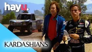 Bruce & Scott Bond Through Motorsports | Keeping Up With The Kardashians