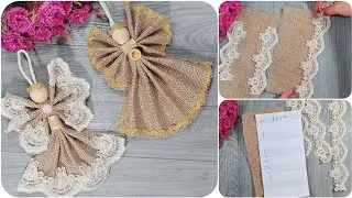 Magical! 🧶 Elegant Craft Ideas That Will Completely Revamp Your Decor 🏠🌟 Beautiful angel