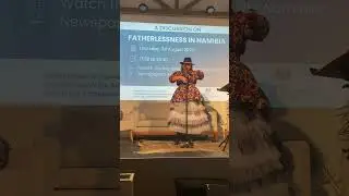 Just Show Up by Lize Ehlers at the HSF Fatherlessness Event in Windhoek 🇳🇦