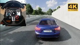 Maserati Ghibli on BeamNG.drive | Realistic Driving & Ultra Realistic Crashes [4K Gameplay]